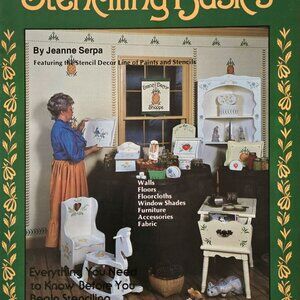 Stenciling Basics Booklet Number 7576 By Jean Serpa 1986 Booklet Of Stenciling